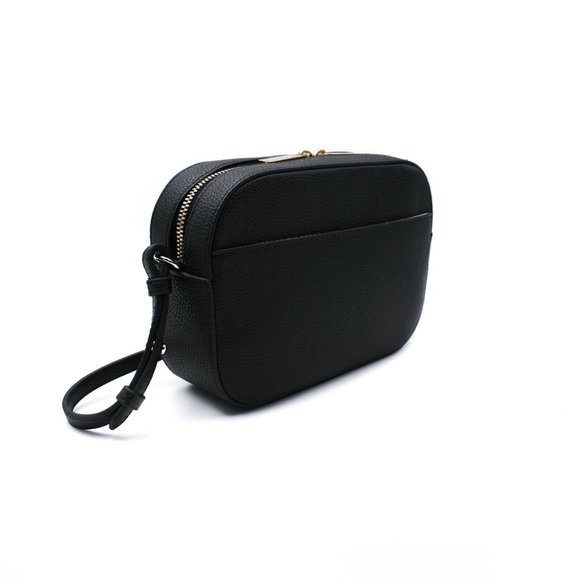 popsuki Handbags - Pop Suki Black Camera Bag Handbag Leather